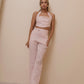 BACK BOW SET - DUSTY ROSE