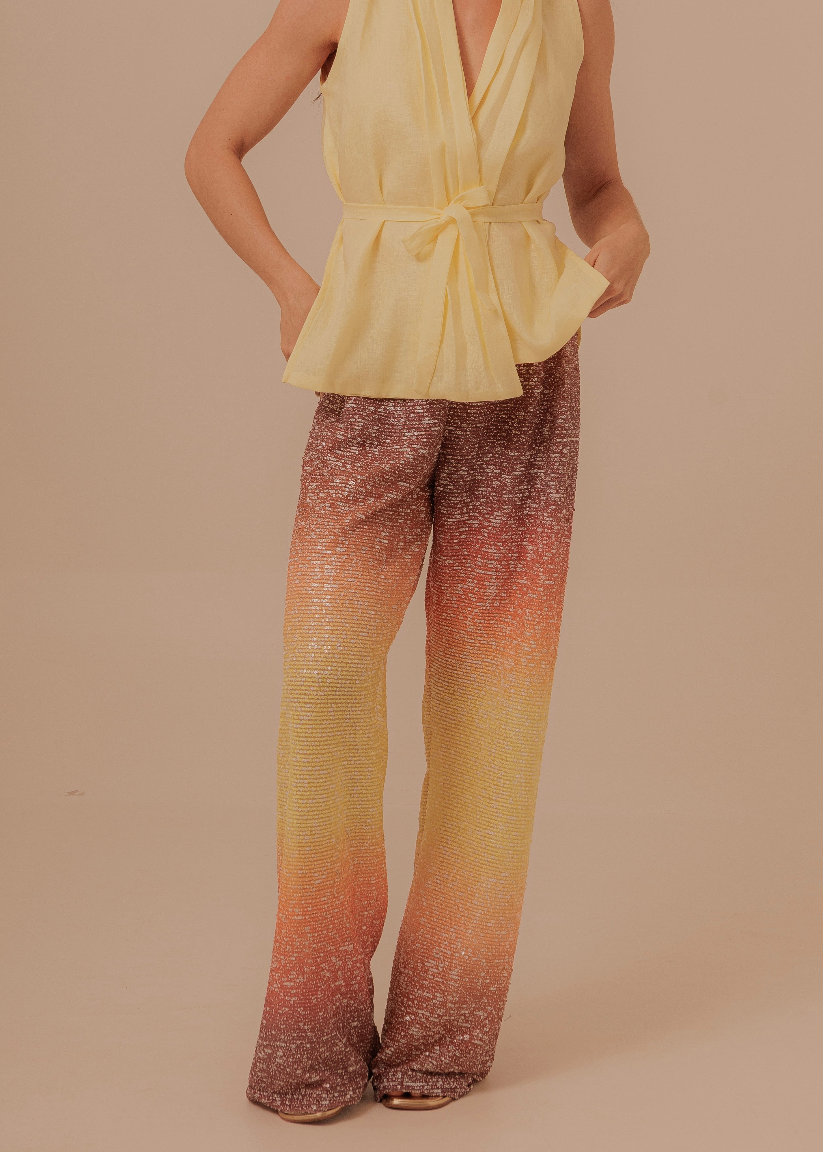Beach Sunset Pants - Glow
