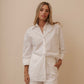Oversized Shirt- Ivory