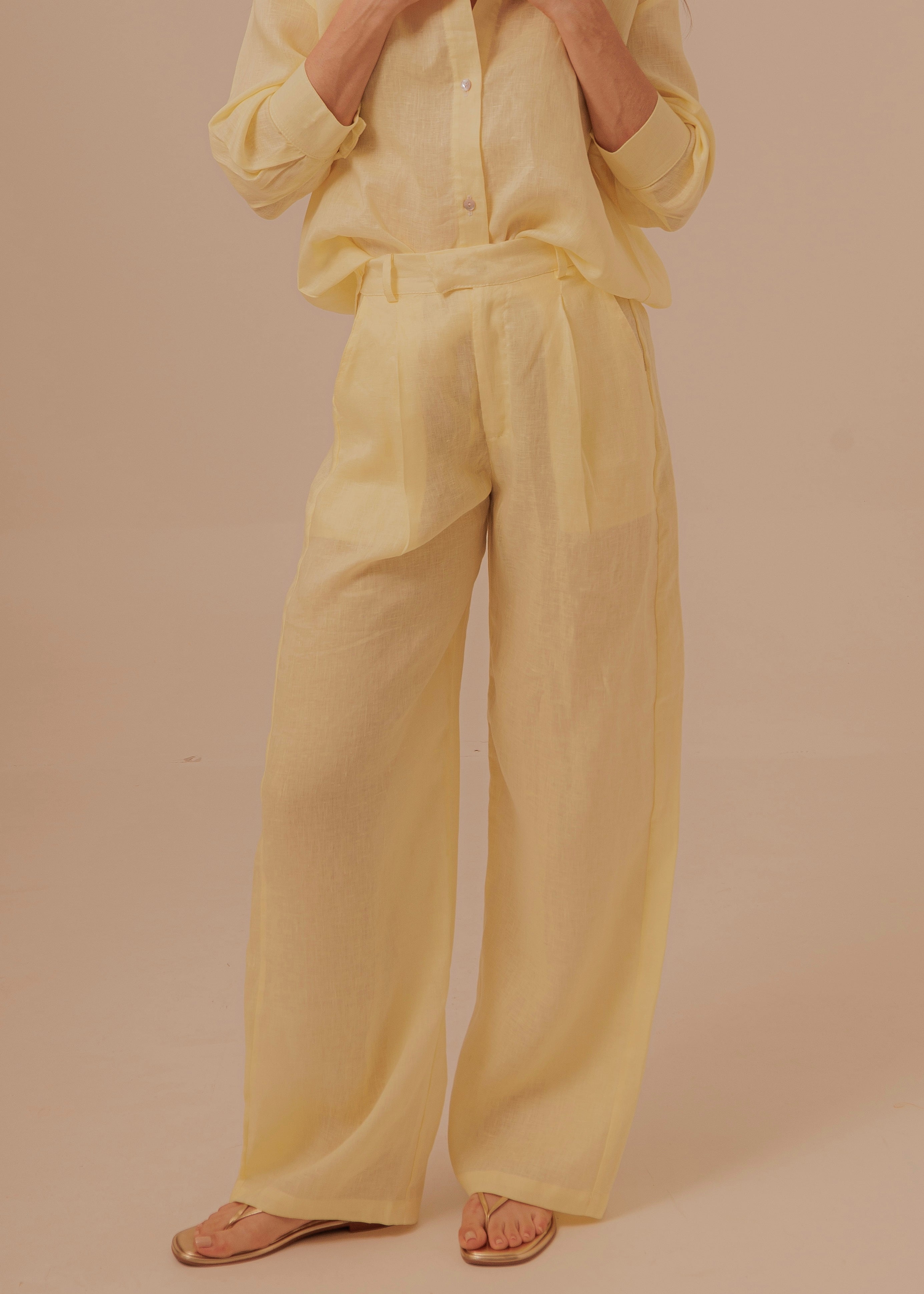 Suit Pants - Happy yellow