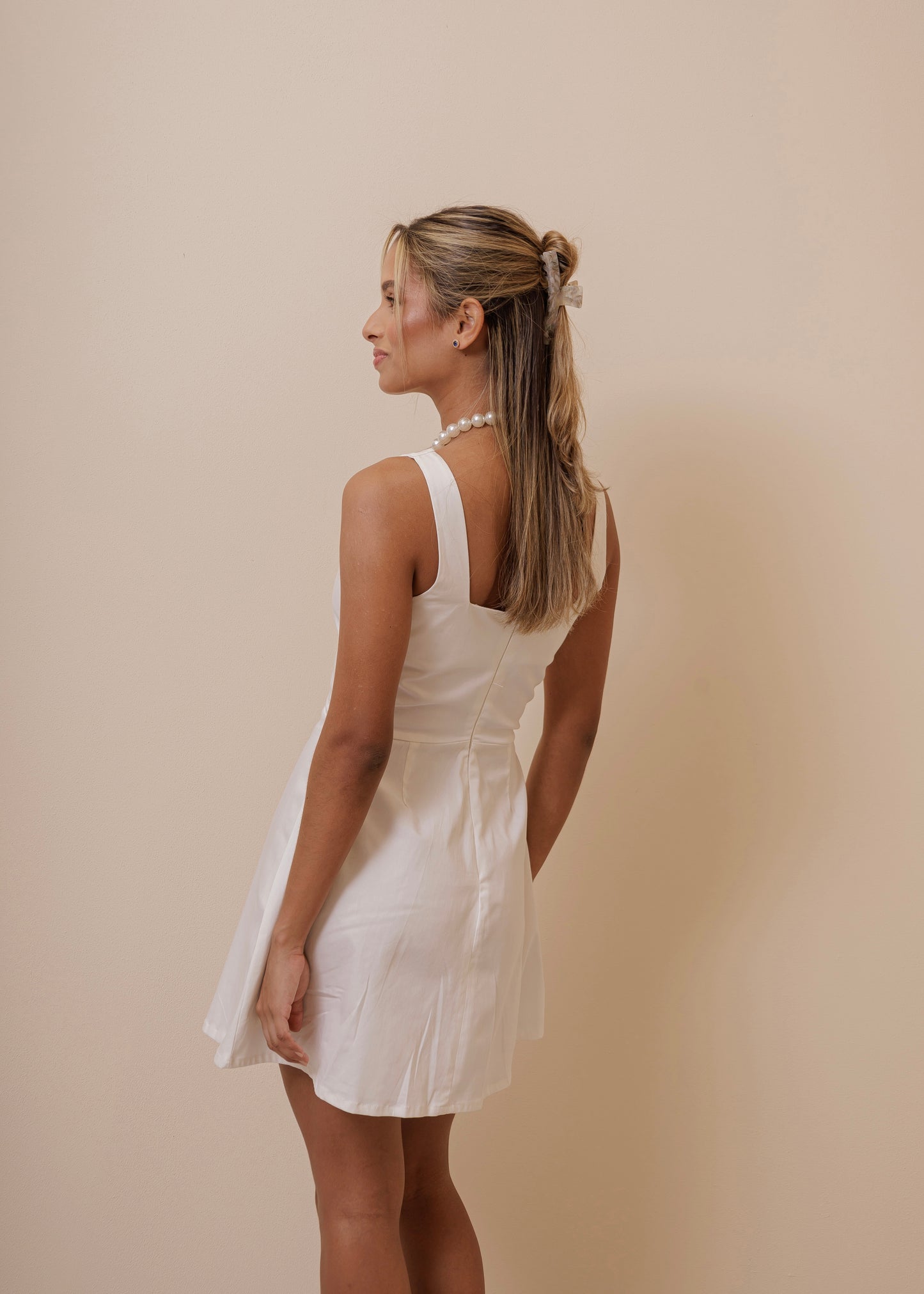 MINI IVORY DRESS