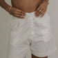 LINEN SHORT - IVORY