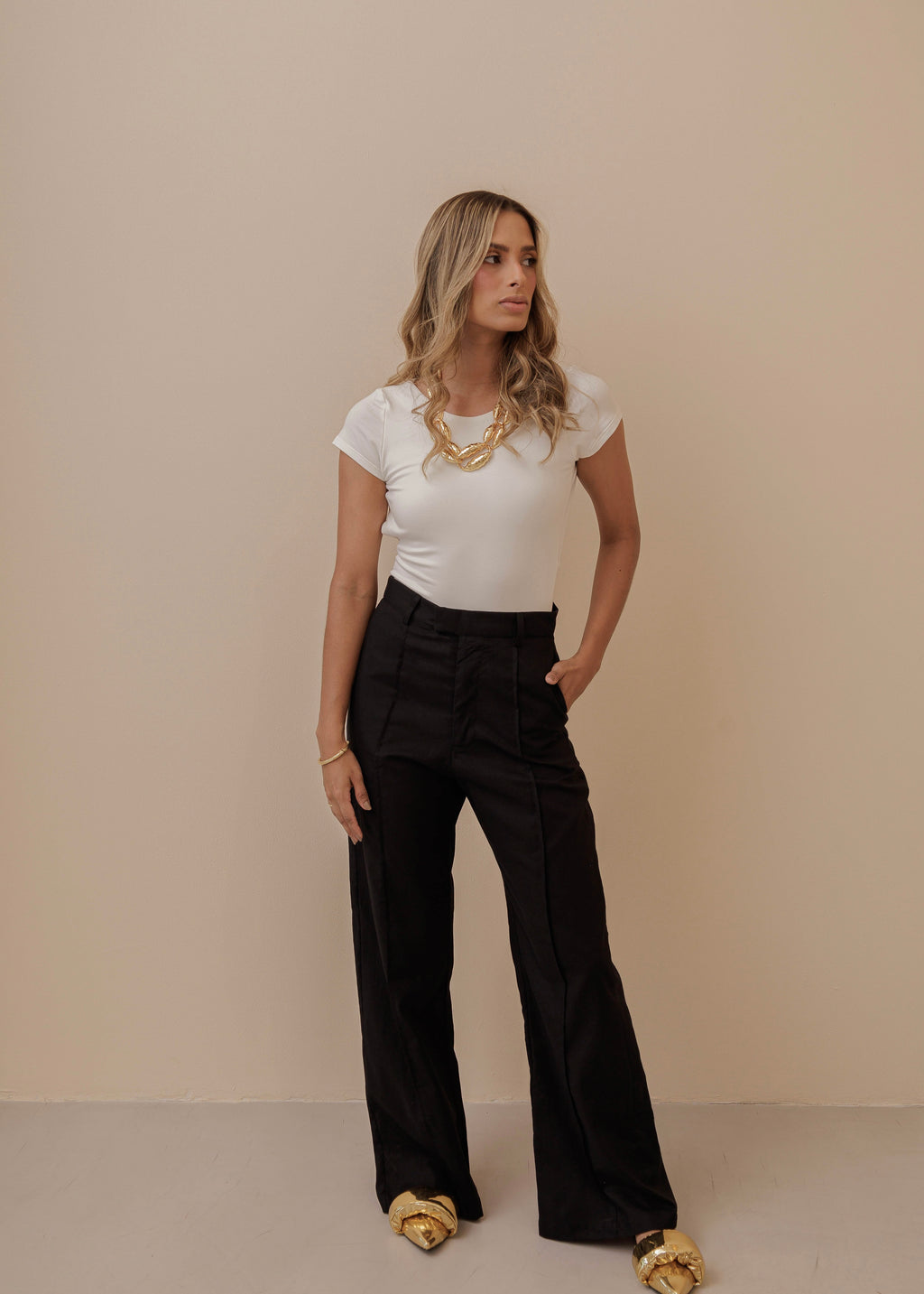 Fold Pants - Black