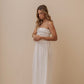 SHIRING LONG DRESS - IVORY