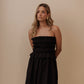 SHIRING DRESS - BLACK