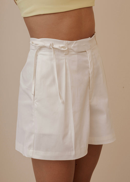 COTTON SHORT - IVORY