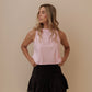 BACKLESS TOP - BLUSH