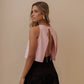 BACKLESS TOP - BLUSH