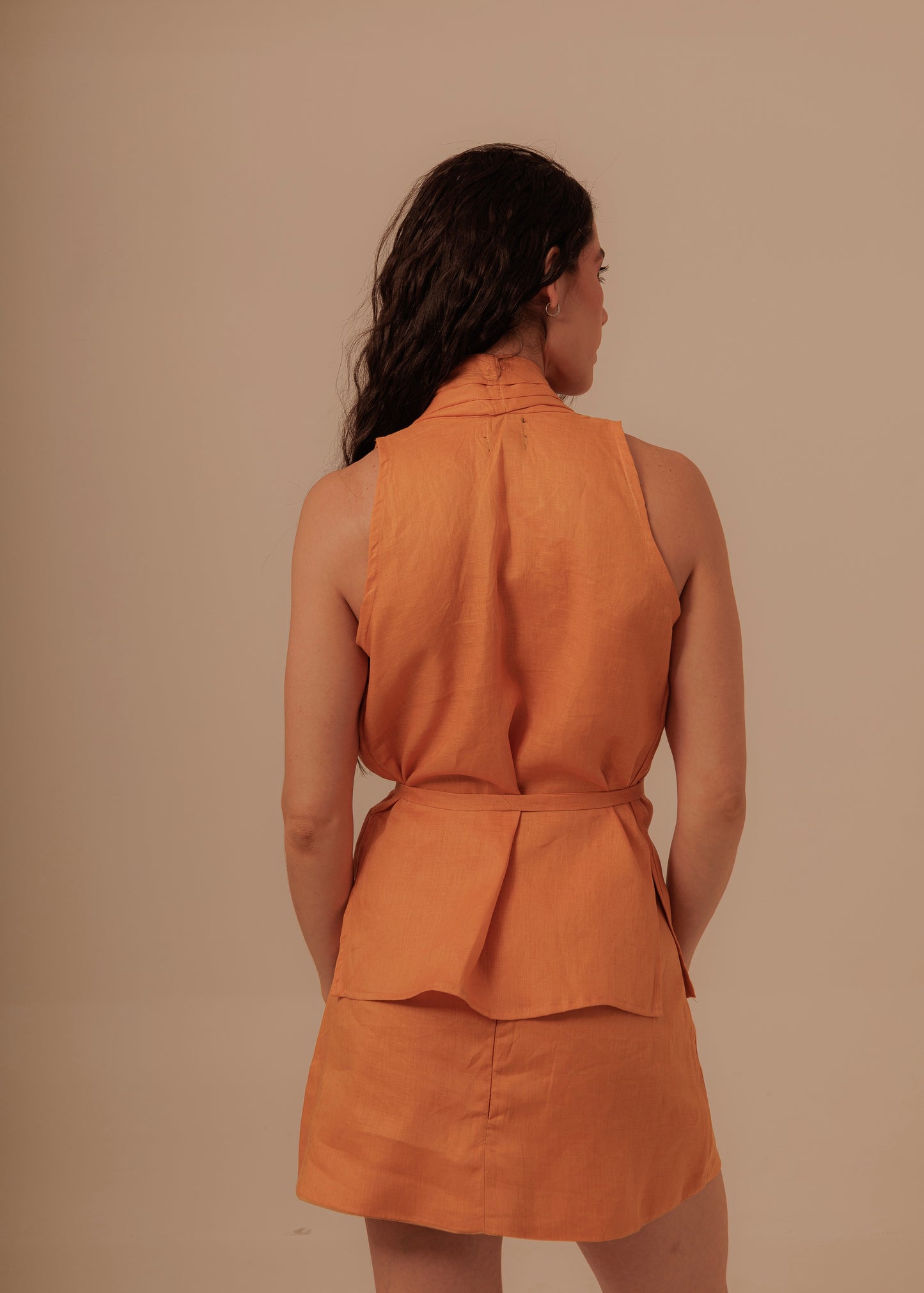 CROSSED SET - TANGERINE