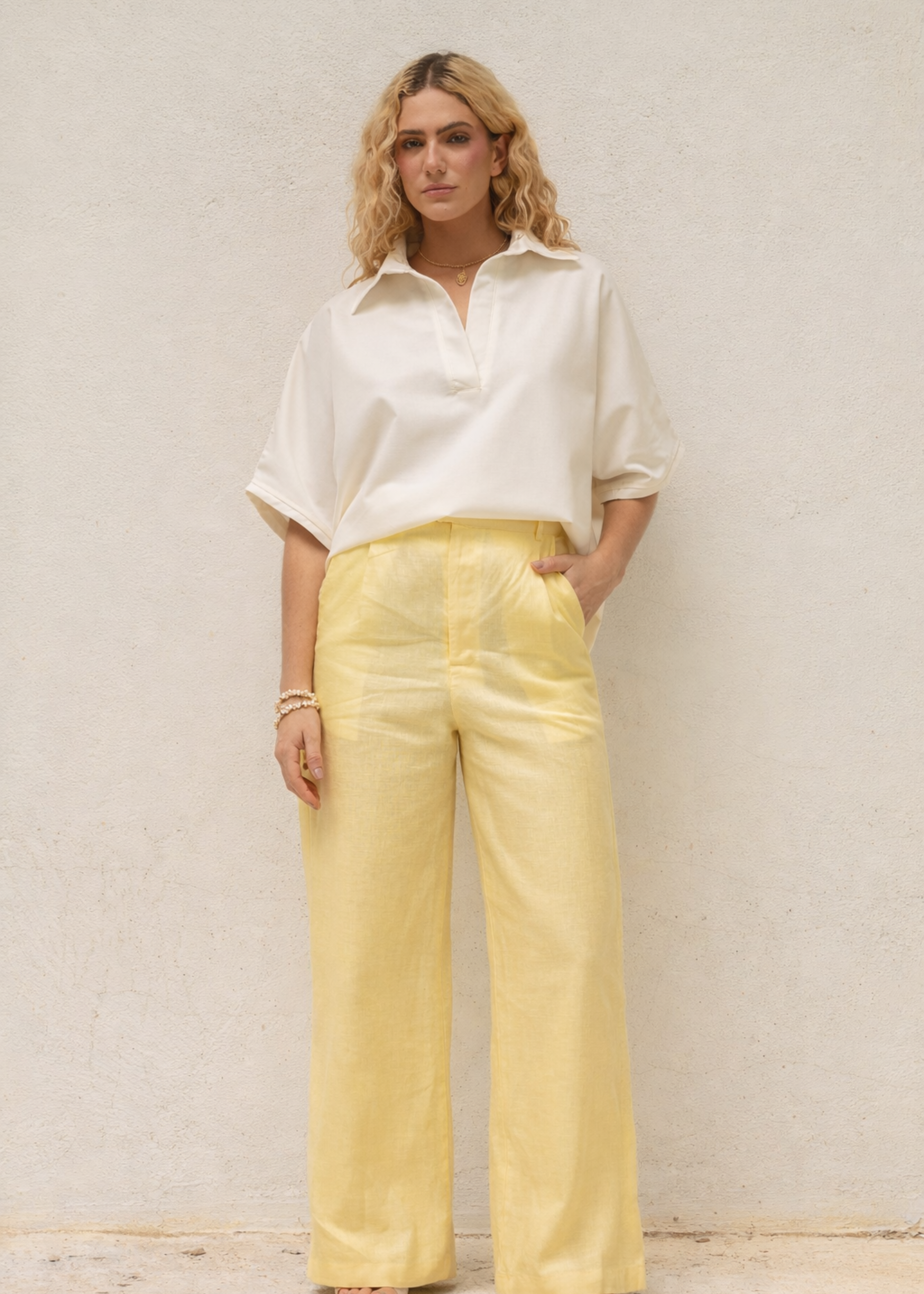 Suit Pants - Happy yellow