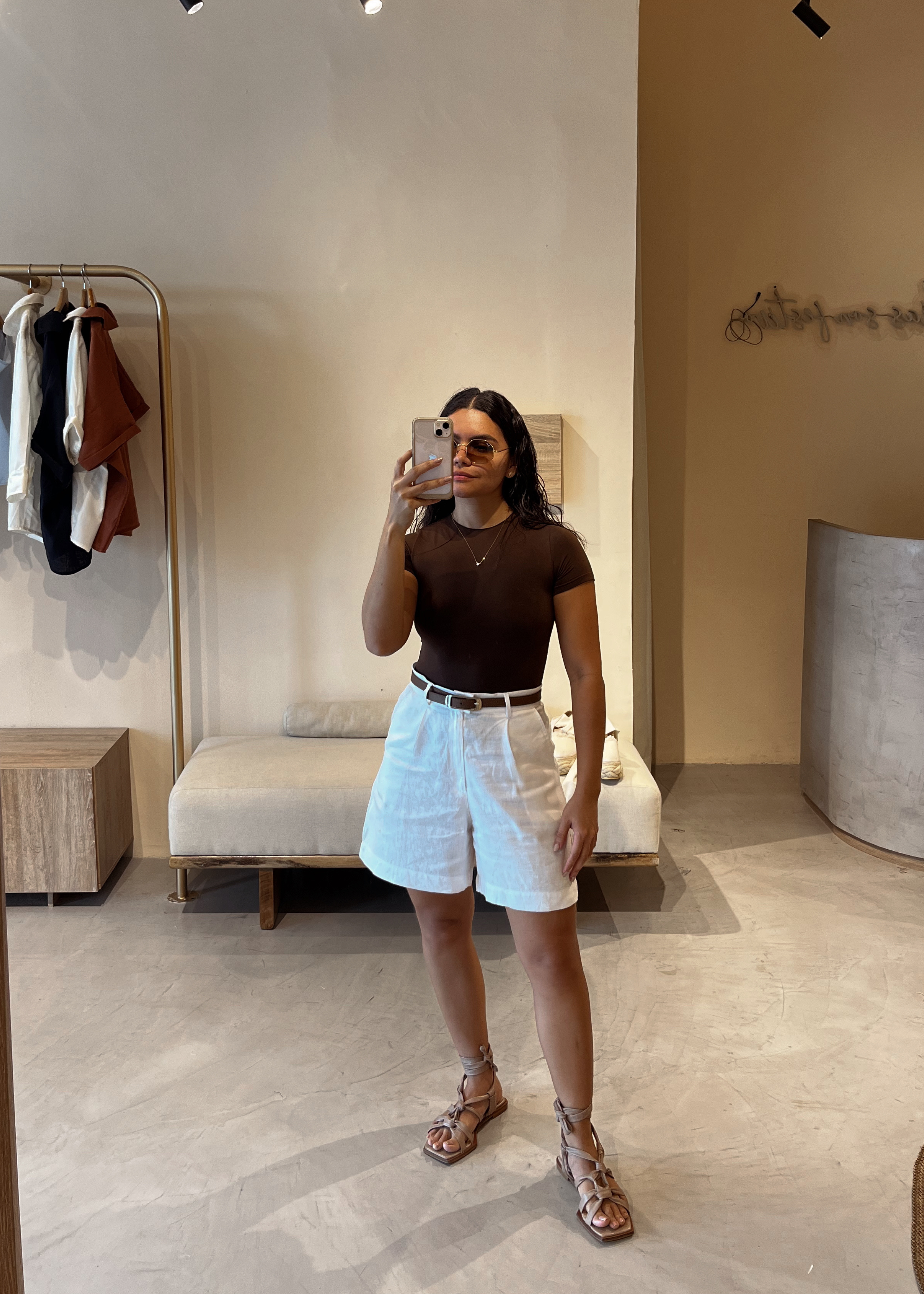 Classy Bermuda - Coconut White