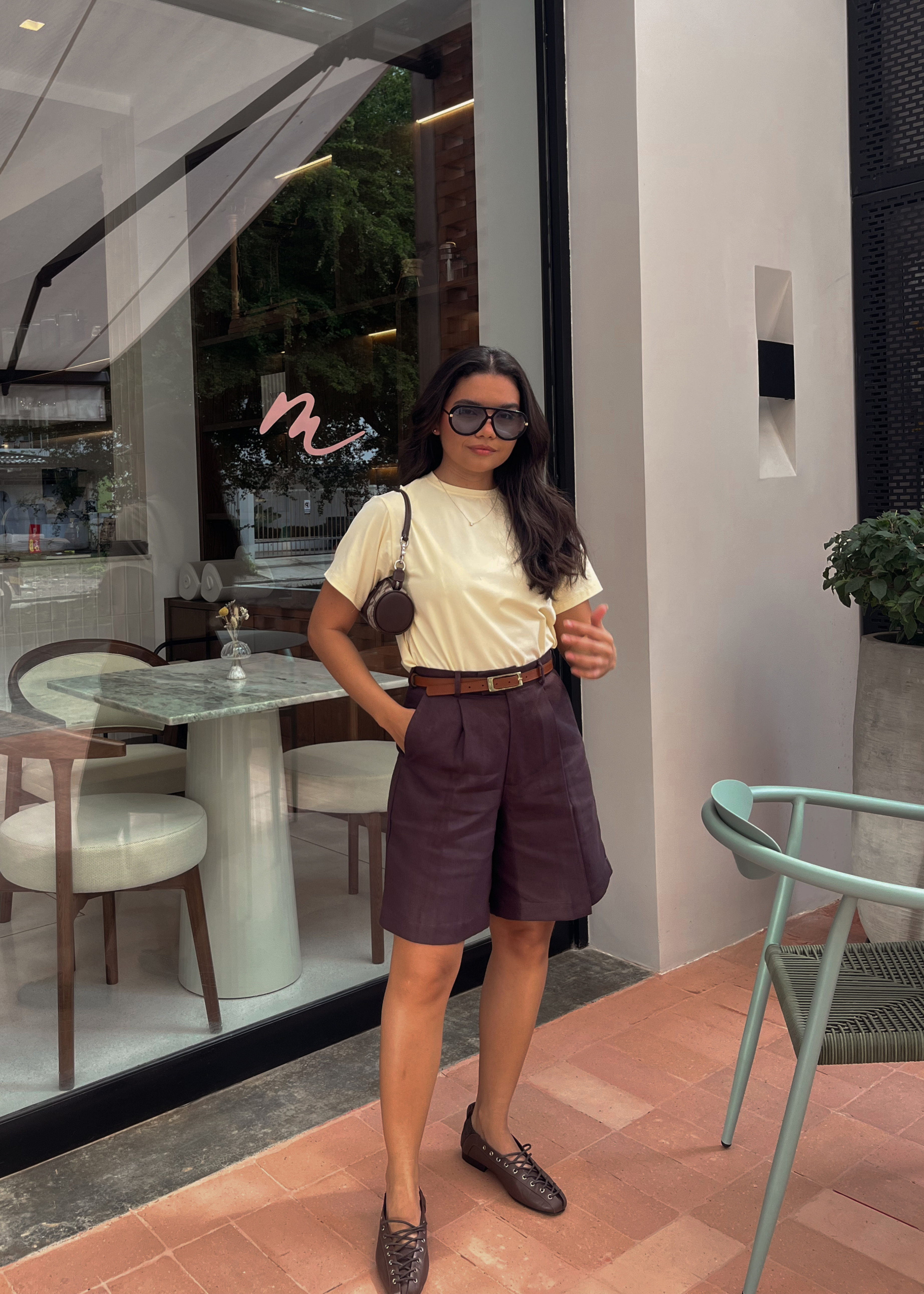 Classy Bermuda - Deep Brown