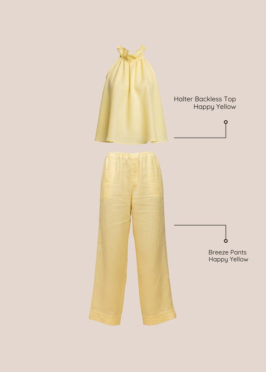 BEACH SET - HAPPY YELLOW